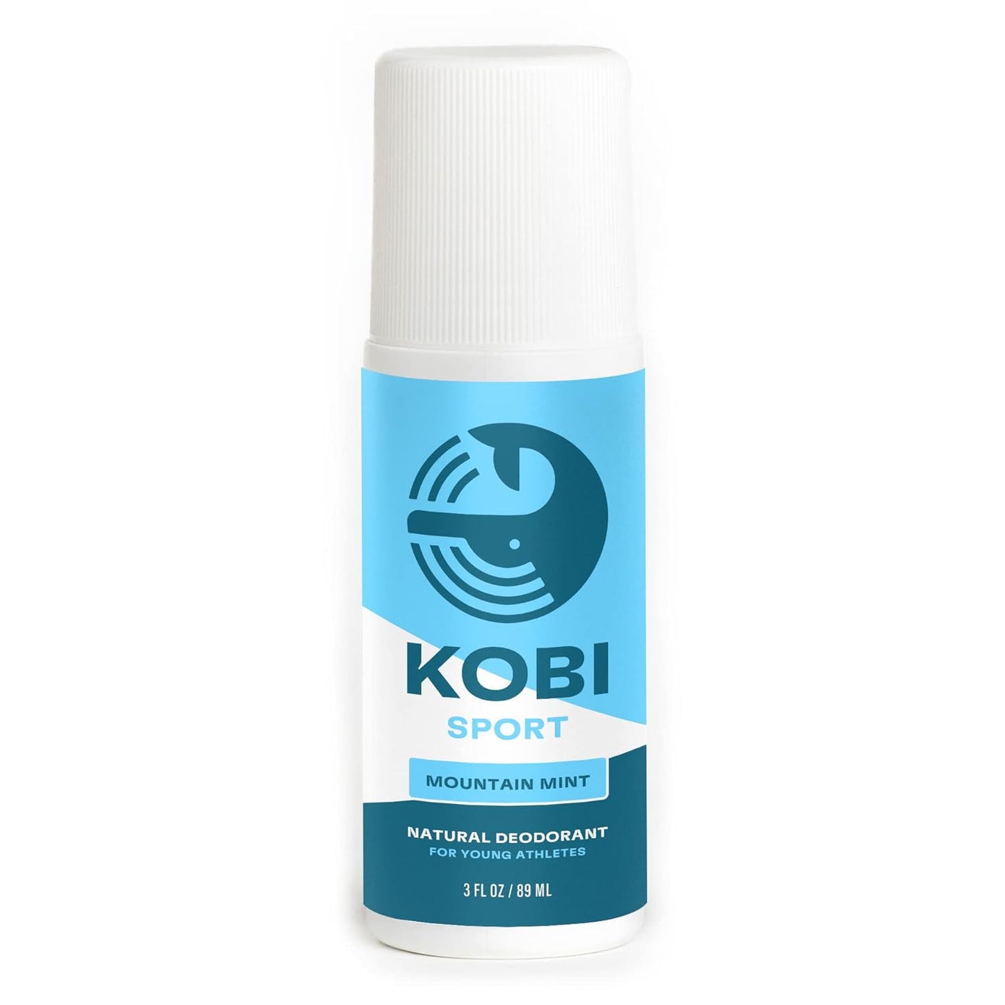 Deodorant for Teens, Kids, Boys - Natural, Aluminum-Free, Hypoallergenic, Sport Strength - Mountain Mint