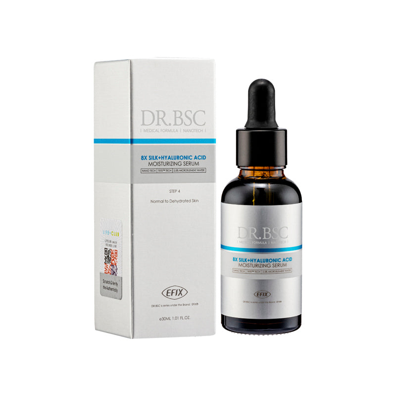 Dr.BSC 8X Silk+Hyaluronic Acid Moisturizing Serum Plus Blue Copper Peptide 30ML