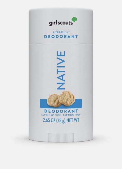 Girl Scout New Limited Edition Collection Deodorant By Native 2.65 OZ (Trefoils)