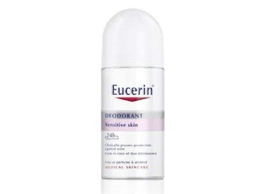Eucerin Deodorant for Sensitive Skin 24 Hours.