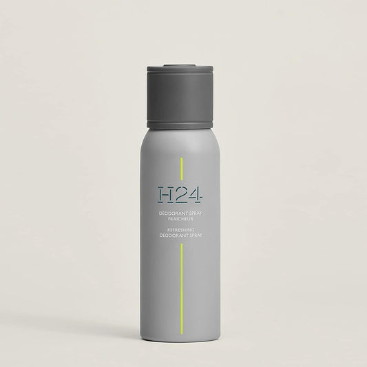 Hermes H24 Refreshing Deodorant Spray for Men, 5.0 Ounce
