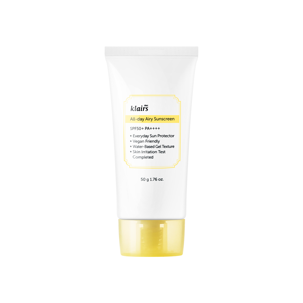 Klairs All-day Airy Sunscreen 50ml SPF 50+ PA++++