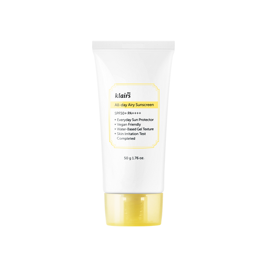 Klairs All-day Airy Sunscreen 50ml SPF 50+ PA++++