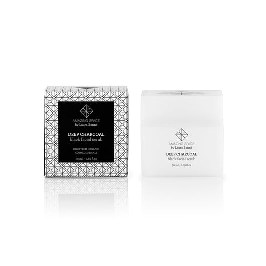 DEEP CHARCOAL – BLACK FACIAL SCRUB (50ML)