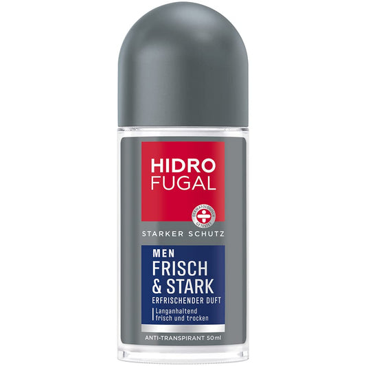 Men Fresh & Stark Roll-On (50 ml), Strong Antiperspirant Protection with Refreshing Fragrance, Deodorant for Men Without Ethyl Alcohol