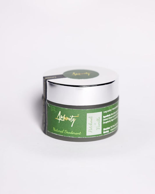 Pachouli & Vanilla Natural Deodorant - 30 ML | Long-Lasting Odor Protection | Aluminum-Free Formula | Gentle on Skin | Coral Flower Scent | Vegan and Cruelty-Free