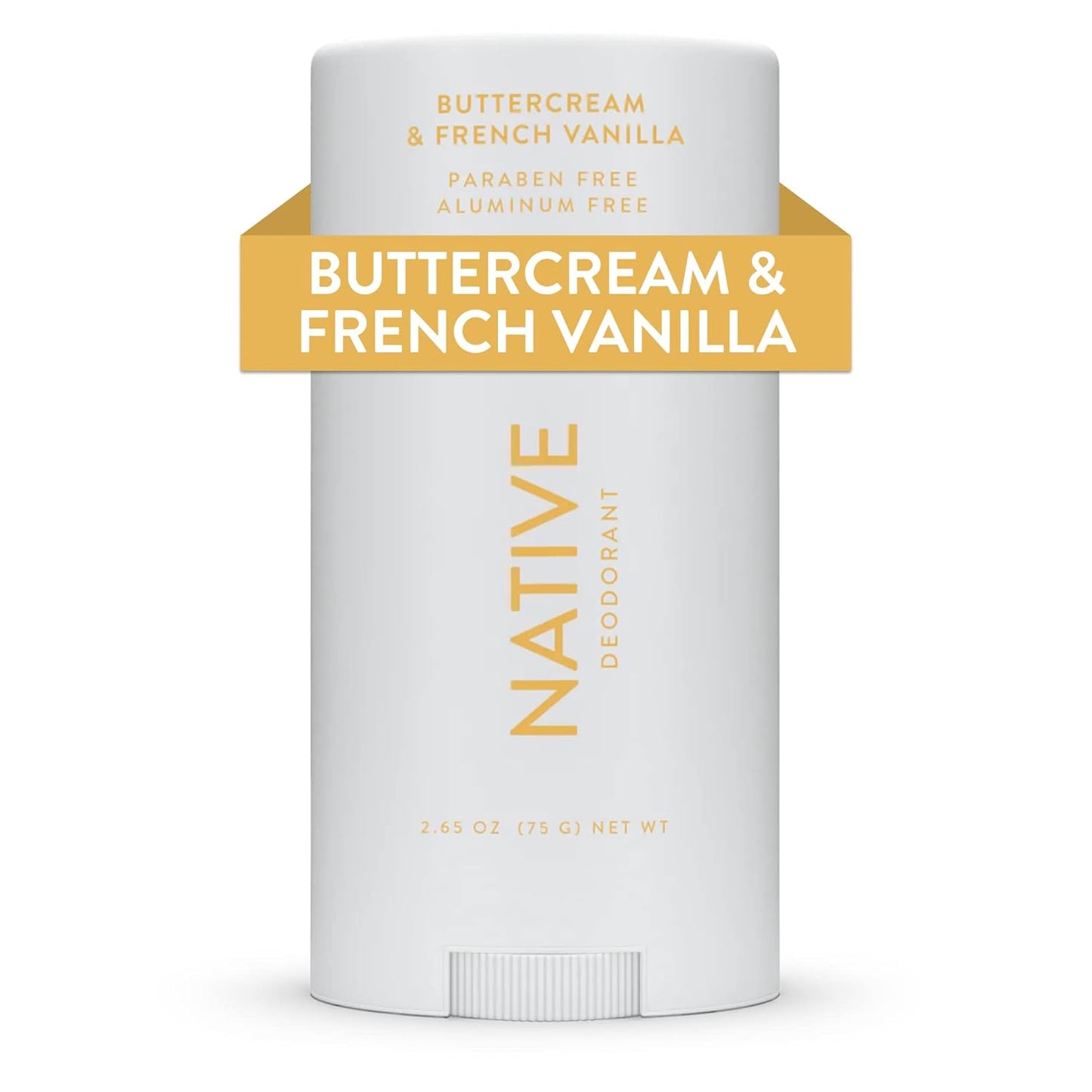 Native Deodorant Contains Naturally Derived Ingredients | Seasonal Scents Deodorant for Women and Men, Aluminum Free with Baking Soda, Coconut Oil and Shea Butter | Buttercream & French Vanilla