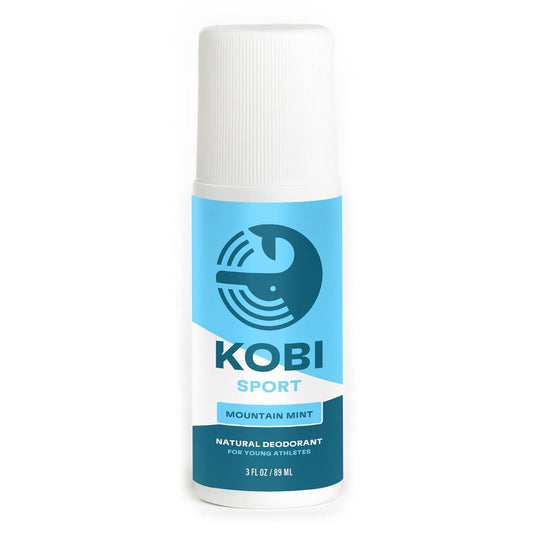 Deodorant for Teens, Kids, Boys - Natural, Aluminum-Free, Hypoallergenic, Sport Strength - Mountain Mint