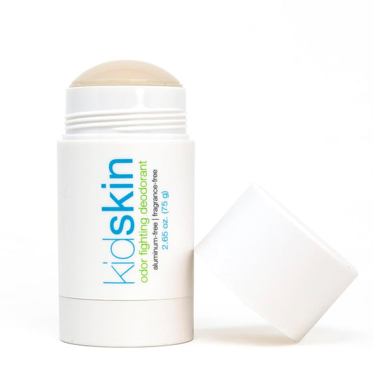 Odor-Fighting Deodorant for Kids, Deodorant for Sensitive Skin and Other Skin Types, Deodorant for Boys and Girls Age 8-17 Years Old, Vegan and No Aluminum Deodorant, 2.65 oz.