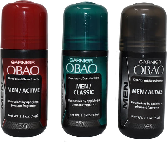 OBAO Assorted Deodorant for Men - Pack of 3