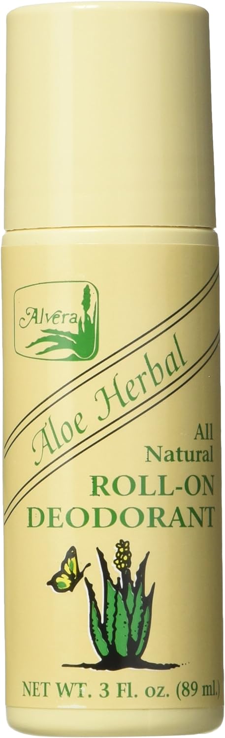 Alvera Deod Aloe Herb 3 Ounce (Pack of 6)