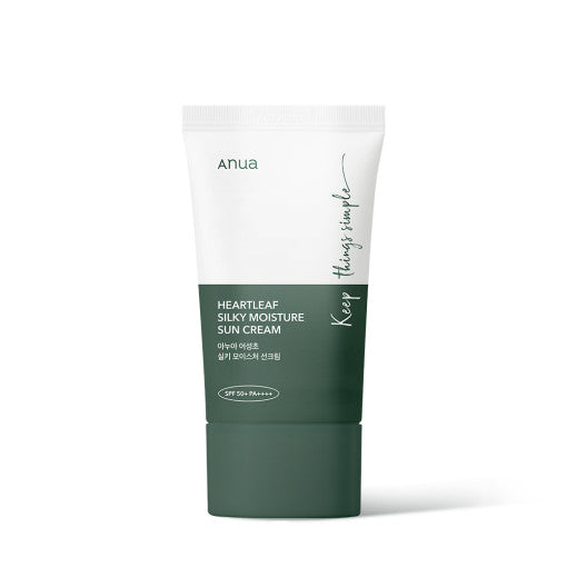 Anua Heartleaf Silky Moisture Sun Cream 50mL