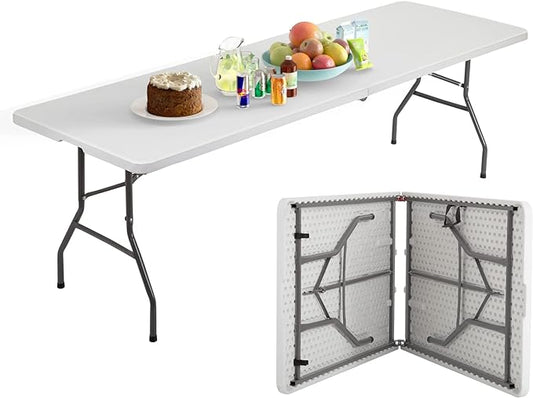 Camping Table Plastic Picnic Table Office Table for Parties Wedding Camping Office