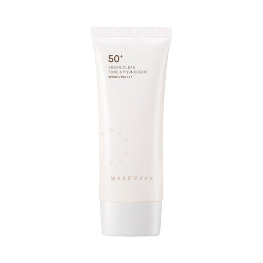 WAKEMAKE Vegan Clean Tone Up Sun Cream SPF50+/PA++++ 50mL