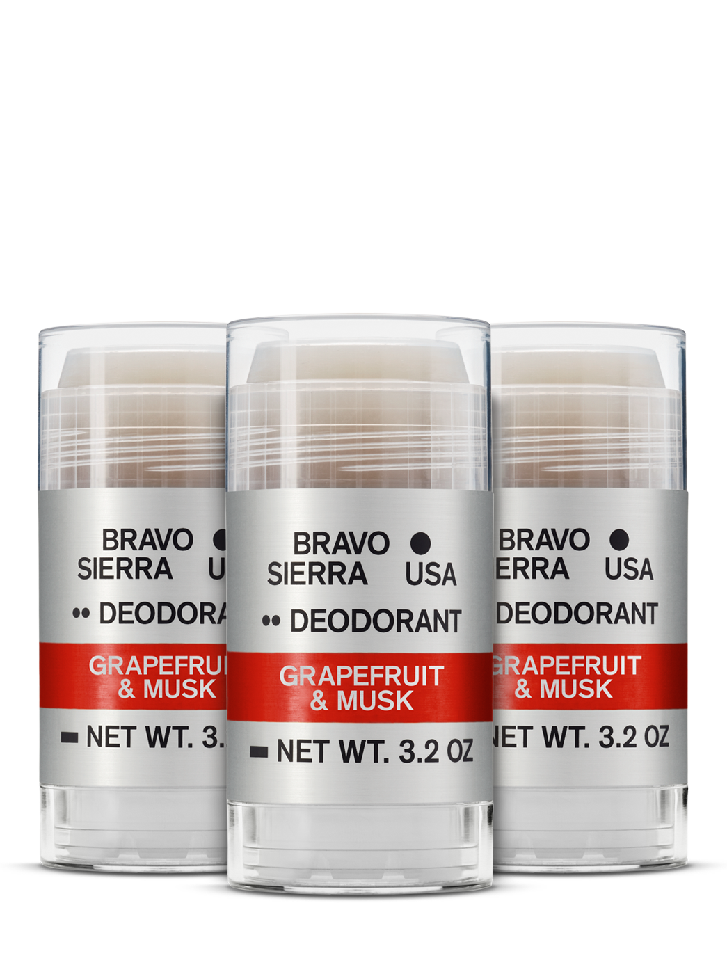 GRAPEFRUIT & MUSK DEODORANT - 3-PACK