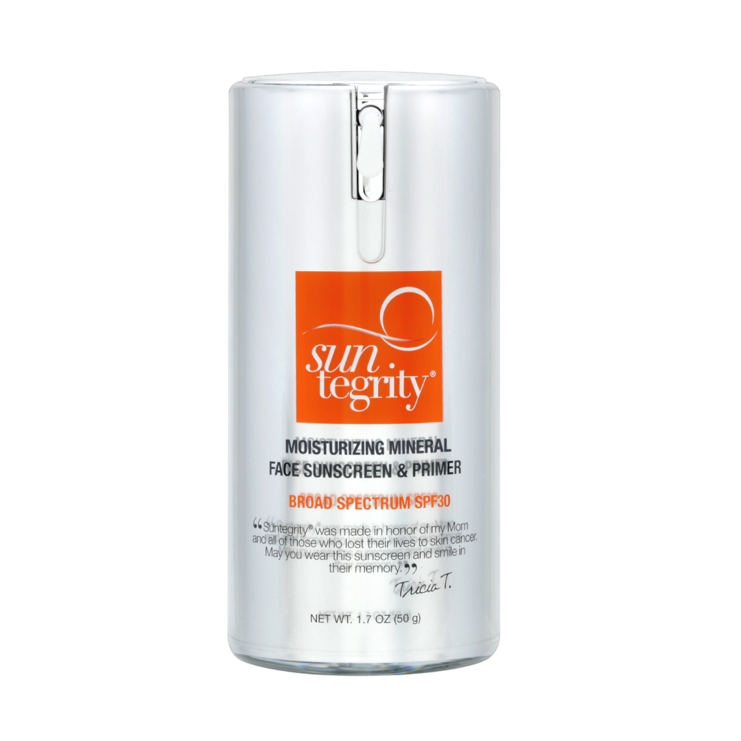 Suntegrity Moisturizing Mineral Face Sunscreen and Primer, SPF 30