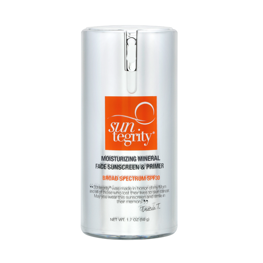 Suntegrity Moisturizing Mineral Face Sunscreen and Primer, SPF 30