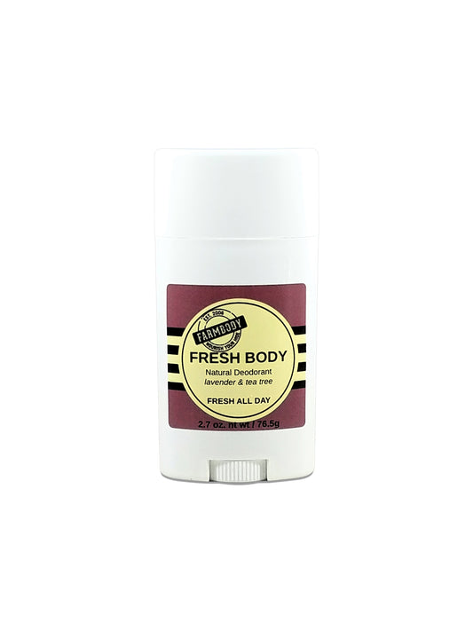 Natural Deodorant, Fresh Body