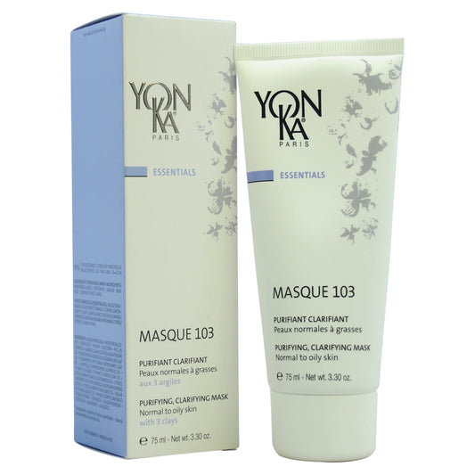 Masque 103 Purifying Clarifying Mask - Normal to Oily Skin by Yonka for Unisex - 3.3 oz Mask