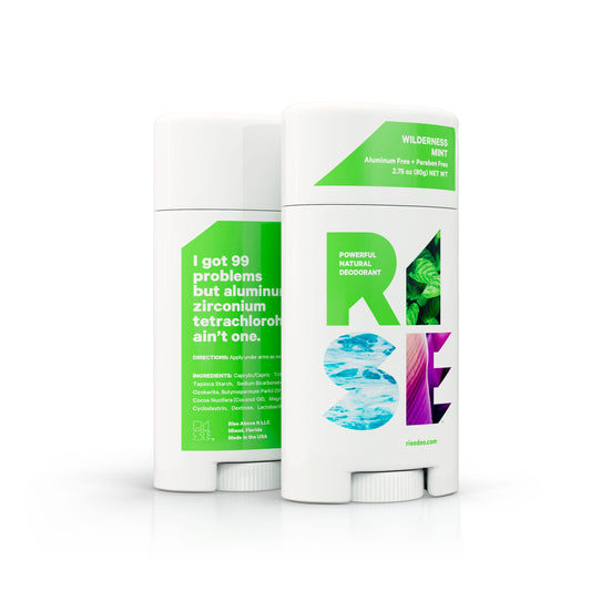 Rise: Powerful, natural deodorant - Wilderness Mint (80 g)