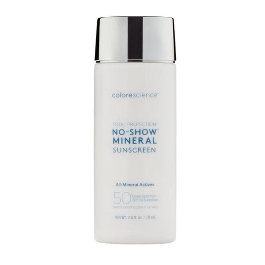 Colorescience Total Protection™ No-Show™ Mineral Sunscreen SPF 50 Sunscreen Colorescience 78 ml Shop at Exclusive Beauty Club