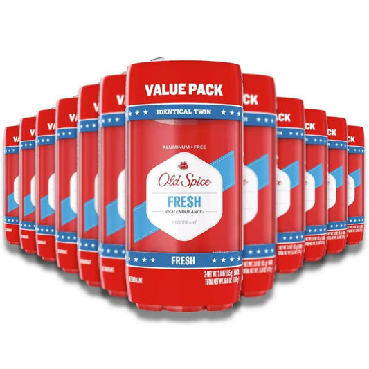 Old Spice -  High Endurance Fresh Deodorant Twin Pack - 3 Oz -  6 pack
