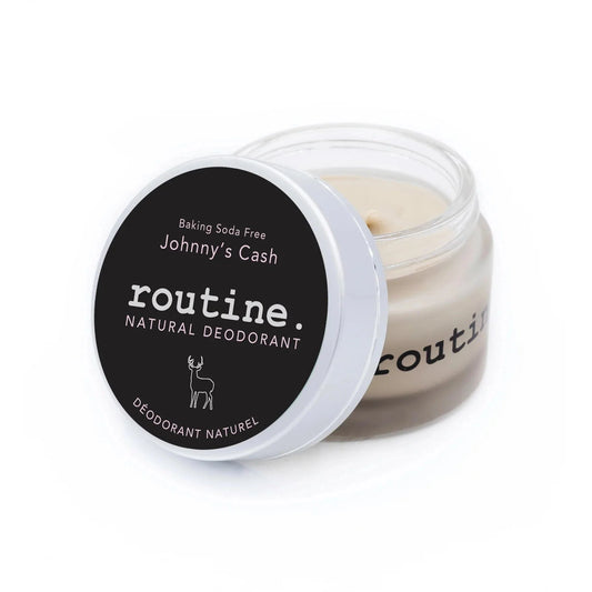Routine Deodorant Natural Cream Deodorant (Baking Soda Free) Johnny's Cash 3