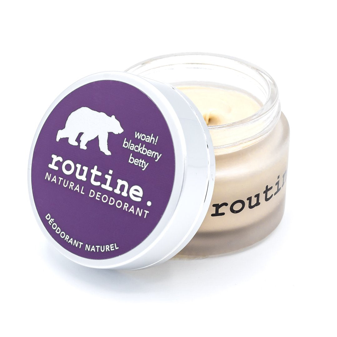Routine Deodorant Natural Cream Deodorant Blackberry Betty