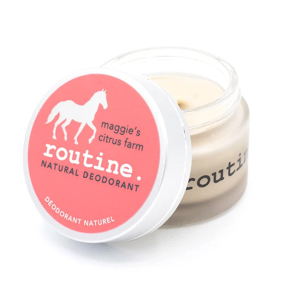 Routine Deodorant Natural Cream Deodorant Maggie Citrus Farm