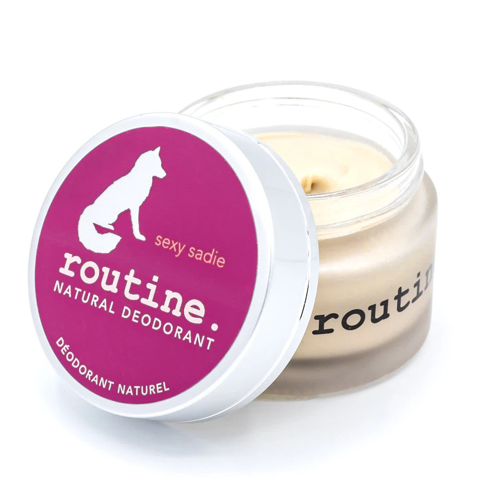 Routine Deodorant Natural Cream Deodorant Sexy Sadie