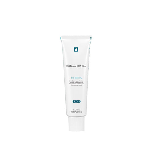 Tosowoong SOS Repair Cica Clinic Zinc Oxide 10% Cream